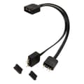 Miniatyrbild 1 av 3: akasa akasa adresserbar rgb led splitter kabel svart Customization PC Akasa adresserbar RGB LED splitter kabel 121038