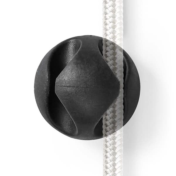 Nedis CMGC20026BK Kabelstyring Kabelklemme Klik & Go 6 stk Antal pladser: 2 pladser Maksimal kabeltykkelse: 5,3 Mm Tpe Sort