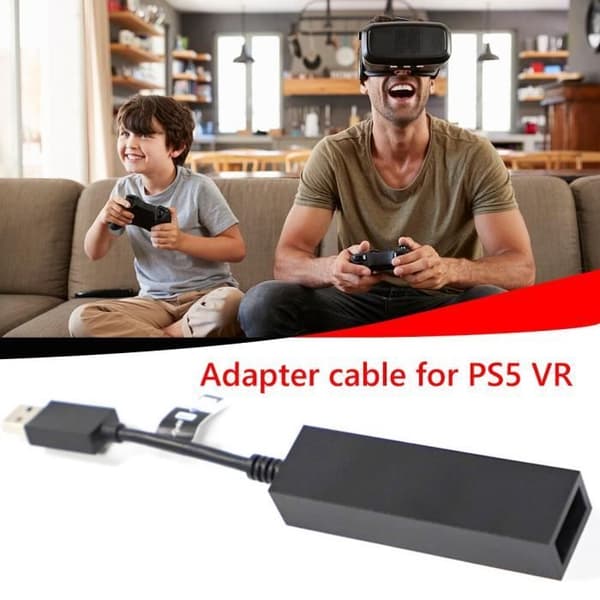 För Sony PS 5 PSVR Mini Kamera Adapteranslutning för PS5 PS4 Spelkonsol USB3.0 PSVR Till PS5 Kabel VÅRDSET - STB53145- USED