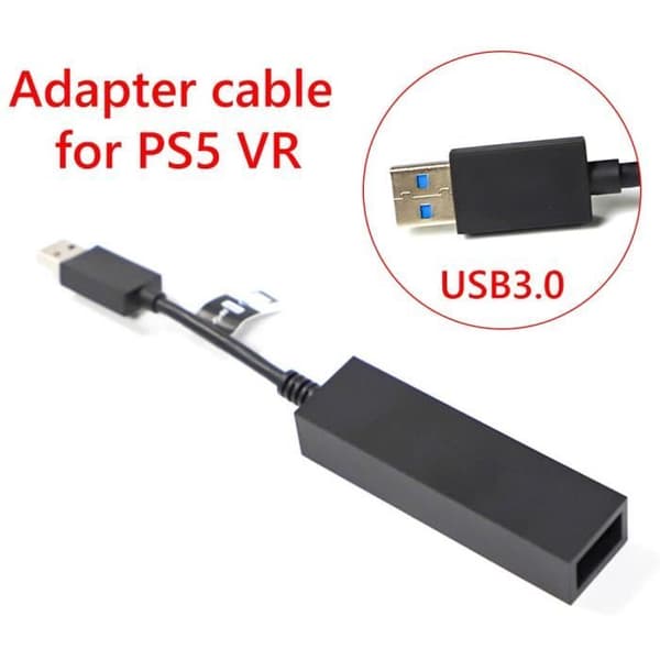 För Sony PS 5 PSVR Mini Kamera Adapteranslutning för PS5 PS4 Spelkonsol USB3.0 PSVR Till PS5 Kabel VÅRDSET - STB53145- USED