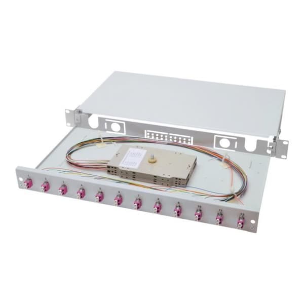 DIGITUS Professional DN-96331-4 - Skarvkapsling - LC x 24 - 1U - 19"