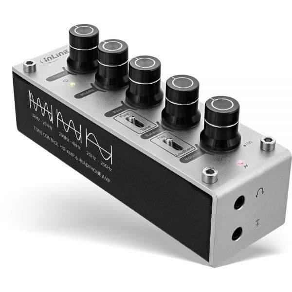 InLine® AmpEQ Kopfhörer-Verstärker och Equalizer, 3,5 mm Klinke, USB-driven