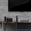 Miniatyrbild 3 av 6: Relaxdays Bamboo Cable Box, Kompakt, Universal, Praktisk, Office Cable Organizer HxBxD: 16,5x25,5x14cm, Svart