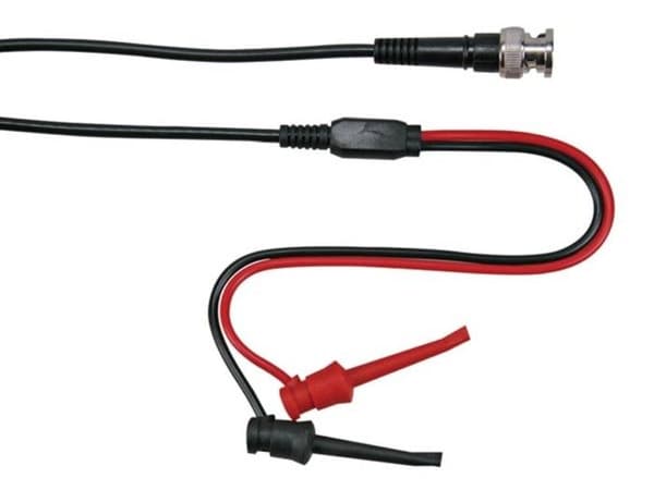 KOAXIALKABEL 1M - BNC MLE + 2 MINIATURE GRIP-TEST