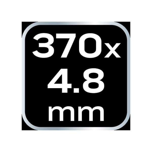Kabelbindare EXTREME 4,8 × 370 mm, svarta, 50 st.