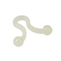 Miniatyrbild 1 av 2: Buntband InLine® Twist 3,5-5mm, natur, 100 st.