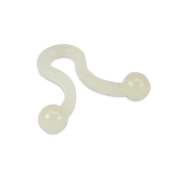 Buntband InLine® Twist 3,5-5mm, natur, 100 st.