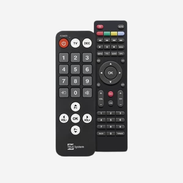 MPEG4 marksändmottagare HD DVB-T2 inklusive 2 ST fjärrkontroll