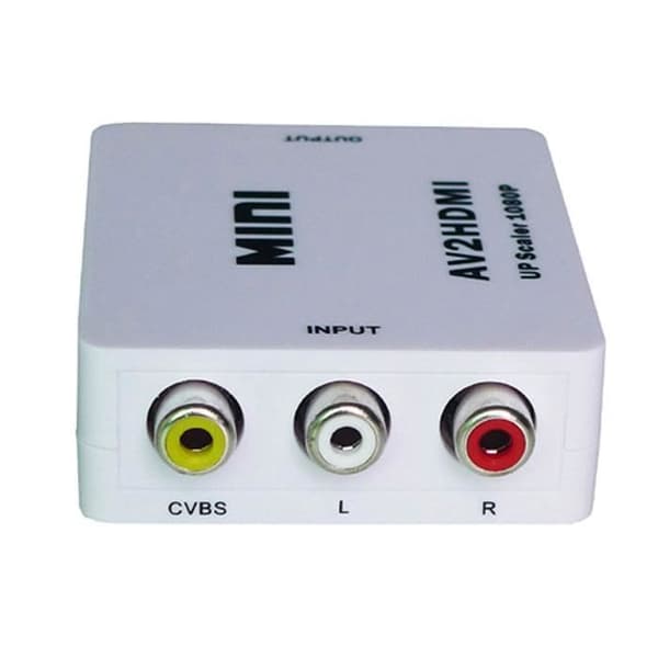 2015 AV CVBS 3RCA till HDMI kompositvideokonverterare AV2HDMI-adapter 720p - 1080p 075032311_2942