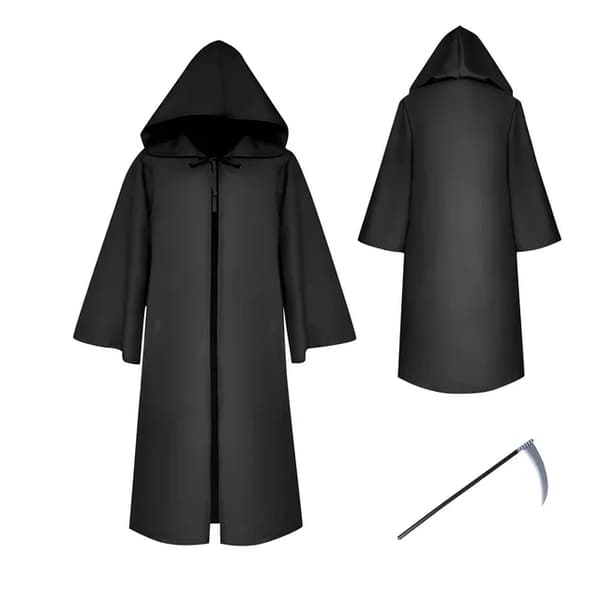 Halloween-hupulliset viitat, aikuis- ja lapsikoot, useita värejä, Kuuma vaaleanpunainen, XL