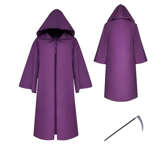 Halloween Hættede Kapper, Voksen- og Børnestørrelser, Flere Farver, Hot Pink, XL