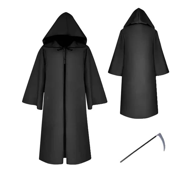 Halloween Hættede Kapper, Voksen- og Børnestørrelser, Flere Farver, Hot Pink, XL