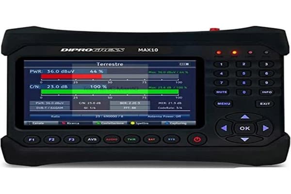 Diprogress - DPMAX10 - DVB-T2 DVB-S2 HEVC 10bit DCSS fältkontroller -