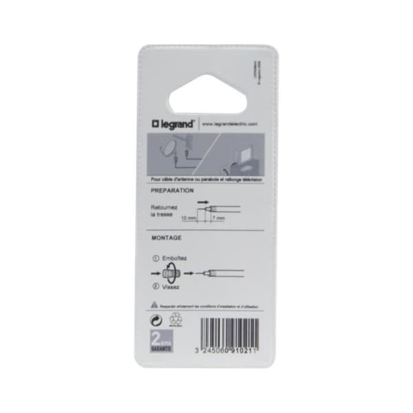 LEGRAND TV-pluggar + manliga pluggar typ '' f ''