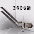 Miniatyrbild 4 av 4: TD® Intel AX210 Desktop Gigabit PCIE 5G WIFI6 trådlöst nätverkskort Antenn Bluetooth 5.2 Anslutning Hotspot Sharing