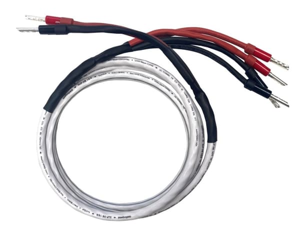 Hi-Fi højttalerkabelsæt til bi-wire-forbindelser - AudioQuest SLiP-DB 16/4 Længde: 2 x 2,0 m