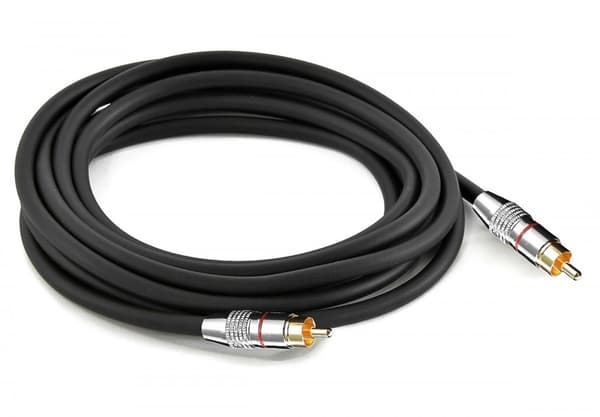 Acoustique Quality W - Subwooferkablar - (mono) Längd 1,0 m