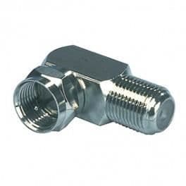 VALUELINE FC-020 Antennadapter F Plugg F Hane - F Hona - Silver