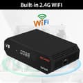 Miniatyrbillede 2 af 4: Satellitmottager, indbygget 2.4G WiFi, understøtter streamingindhold,ECAMD V8