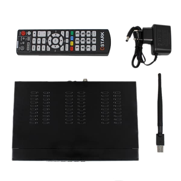 OSTARK AS2X CA Satellitmottagare, DVB-S2/S2X Stöd, 1080P Upplösning,EU-kontakt