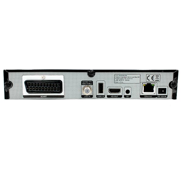 AS2X Satellitmodtager, 1080P Høj Opløsning, USB Wifi Inkluderet,EU stik