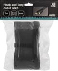 Miniatyrbillede 4 af 4: Nylon cable wrap, hook and loop fastener, 3m, black