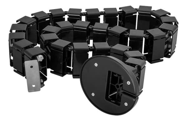 Office, Spine Cable Organizer & Hider, black