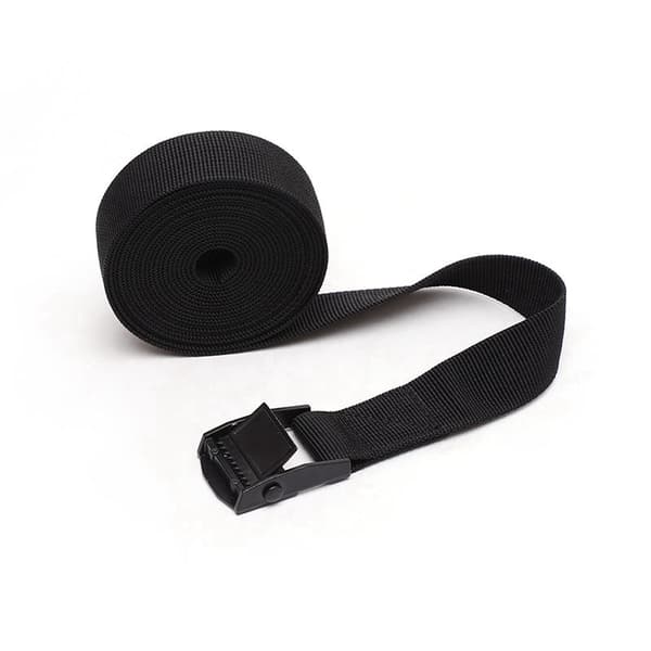 INF Spændestropper 4-pak Sort 7 m