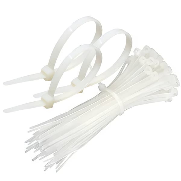 100stk Plastkabelbindere - Hold dine kabler organiseret med lethed