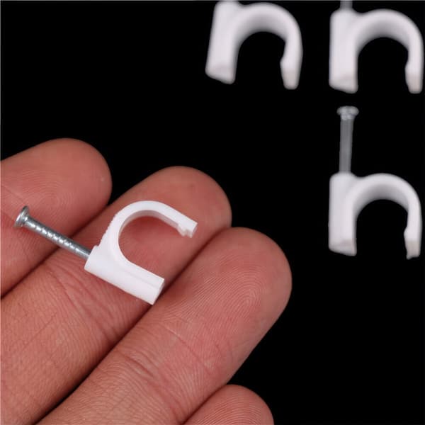 20kpl Kiinnitä johdot turvallisesti premium-kaapeliklipseillämme 3-5mm