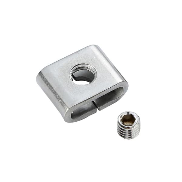 Nippuside solki 304 ruostumatonta terästä 50 kpl Hopea 10 mm