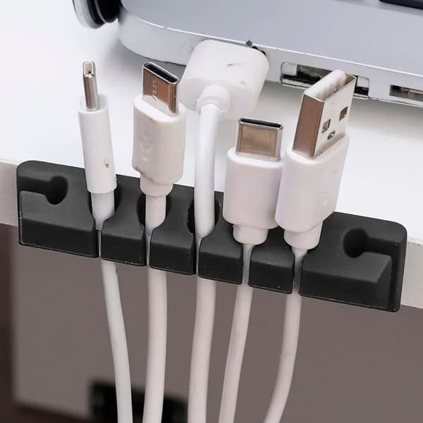 Kabelklemmer Cord Management Organizer 7-hole