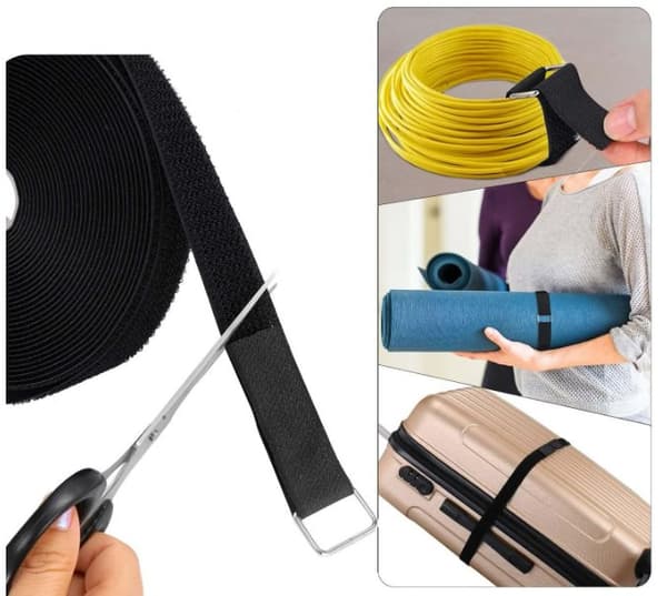INF Fastening Tape Kabelbindere Genanvendelig Fastening Nylon Tape