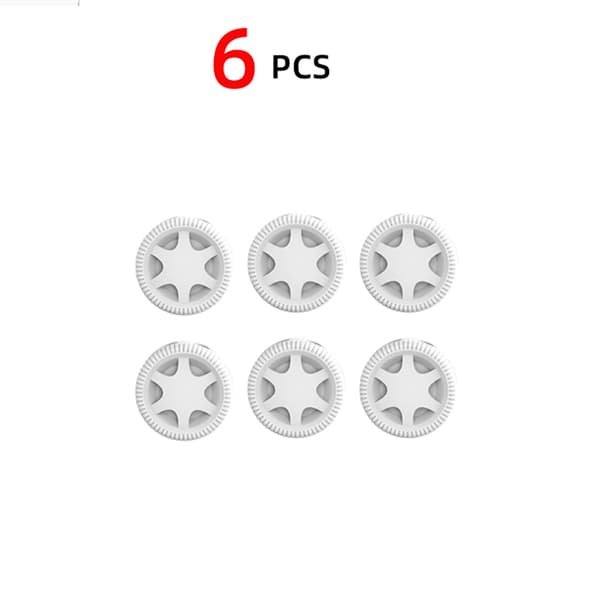 INF Silikonekabelorganisator med selvklæbende bagside (6-pack)