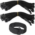 Miniatyrbillede 1 af 2: INF Sort velcro, 10-pak
