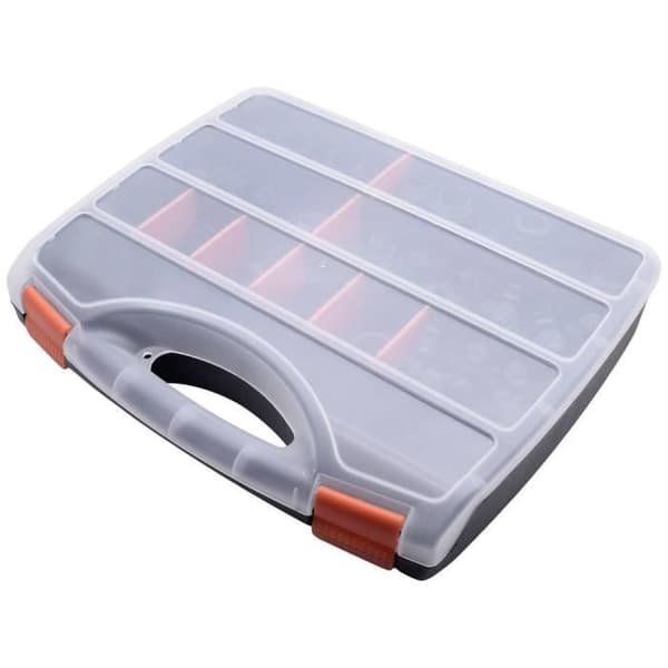 Quadrios 2102CA110 Kabelförskruvning sortiment PA66 svart (RAL 9005) 1 set