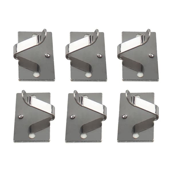 INF 100 pakkauksen isot metalliset kaapelipidikkeet 25x15mm