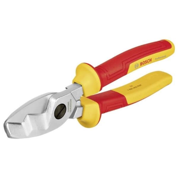 Kabelklippare - BOSCH PROFESSIONAL - 1600A02NF4 - 200 mm - Uppfyller VDE-standard - Isolerad TPU