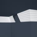 Miniatyrbild 1 av 4: PROVISTON Moulding "No. 37" tak Polystyren 70 x 136 x 2000 mm Vit Taklist