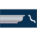 Miniatyrbild 1 av 5: PROVISTON Moulding i polystyren 61 x 59 x 2000 mm Vit Taklist