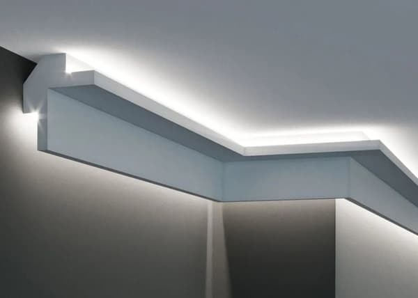PROVISTON LED-list 84 x 84 x 1150 mm XPS Stötresistent 1,15 m