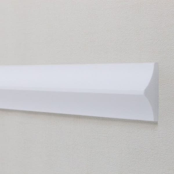 PROVISTON Cimaise Polystyren 20 x 60 x 2000 mm Vit 2 m