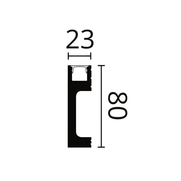 WALLSTYL® - IL10 HD Sockel i polystyren