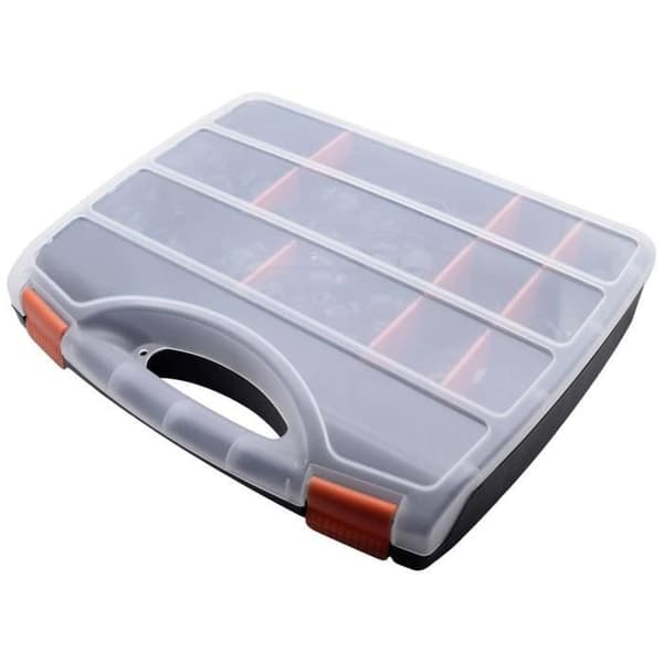 Quadrios 2102CA112 Kabelförskruvning sortiment PA66 svart (RAL 9005) 1 set