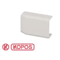 Miniatyrbild 2 av 2: Ändlock för elgjutning - KOPOS - 32x15 mm - Vit - Clip-on
