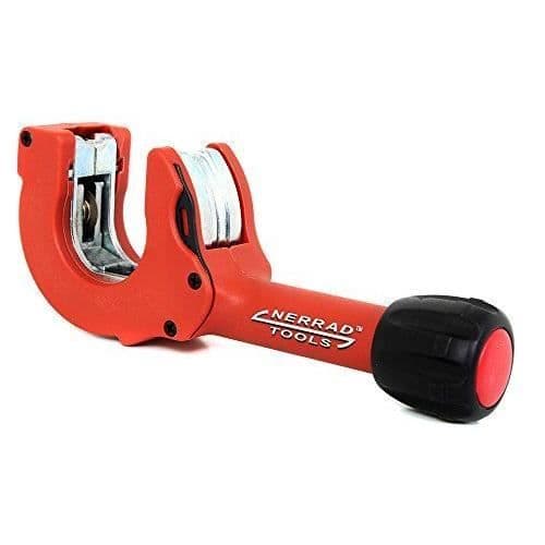 Nerrad Tools Nerrad Tools -NBSPJusterbar spärrverkan Koppar/rostfri rörskärare, röd/svart, 12-NDASH35-NBSPMM