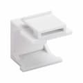 Miniatyrbild 2 av 3: Goobay 79816 Keystone-överdrag, vit, 16,8 mm bredd, 4-pack