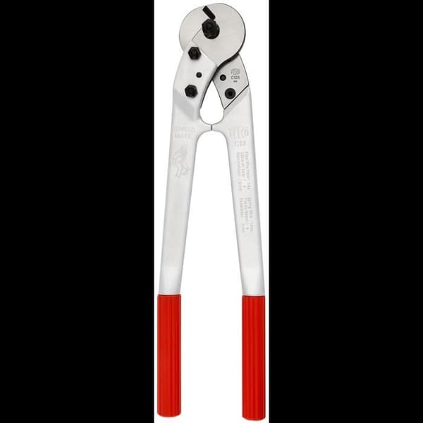 FELCO C12 Kabelskärare, skär Ø 12 mm, triangelskurna, stålblad, lätta handtag, 50 cm