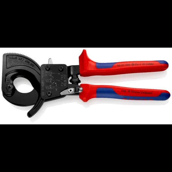Ratskärning med spärr - KNIPEX - 280mm