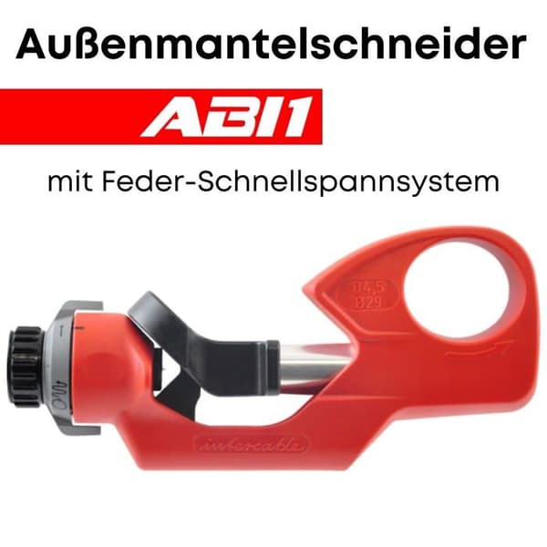 Serre-cable - coupe-cable Intercable - 110202 - Dénudeur de câble ABI1 pour Ø4,5-29 mm (kod interkalabel ABI1)
